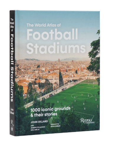World Atlas of Football Stadiums book for teenage boys who love football, stadiums, and sports history.