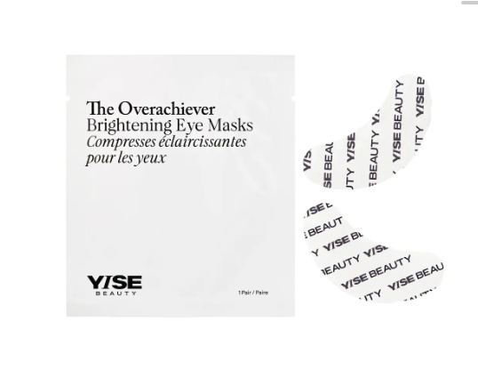 YISE beauty vitamin c eye patches. the overachiever eye masks.