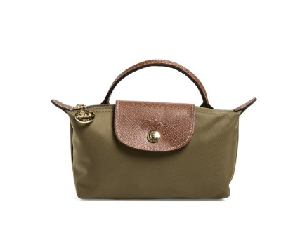 longchamp cosmetic purse. longchamp mini tote bag.