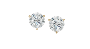dorsey martini studs. diamond stud earring gift.