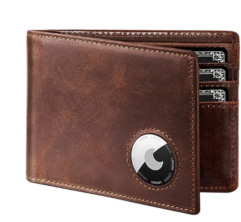 AirTag wallet for keeping track of everyday essentials, a useful Christmas gift for college students.