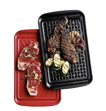 Williams Sonoma grill prep trays for preparing food for outdoor grilling