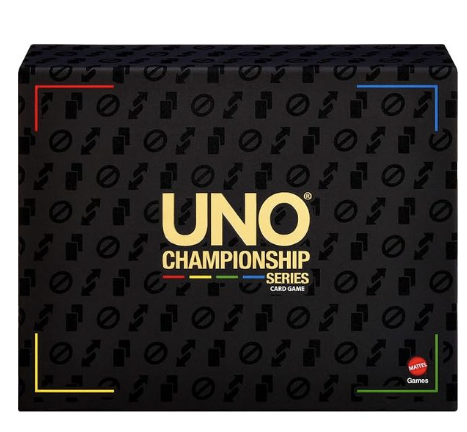 UNO Championship Series expanded tournament set for competitive family card games and entertaining game nights.