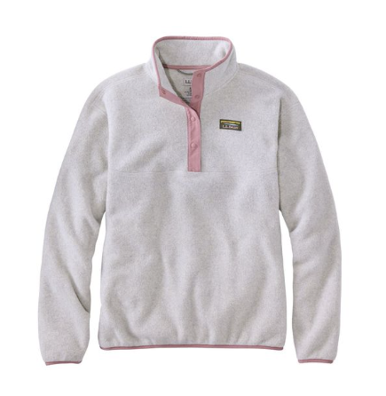 L.L.Bean Classic Fleece Pullover for women, a classic casual layer for everyday wear.